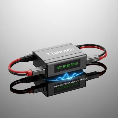 Equipamento de linha de transmissão de bateria de drone de 7100mAh Equipado com sistema elétrico de 24v Velocidade máxima 5kmh Garantindo energia e energia duradouras