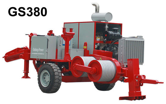 Linha de transmissão de GS380 440kw 590hp que amarra a polia hidráulica de imported Engine
