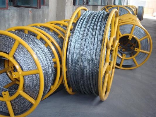 Fios de aço anti-torção Fios de aço não rotativos para enrolamento de linhas de transmissão