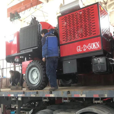 linha aérea de travagem automática do tensor 10T diesel que amarra o equipamento