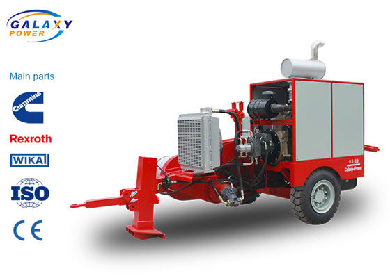 Fio hidráulico de imported Engine da polia que amarra o equipamento com baixo ruidoso