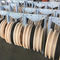 Cinco maestro de nylon Stringing Pulley Block do pacote das rodas 508x75mm