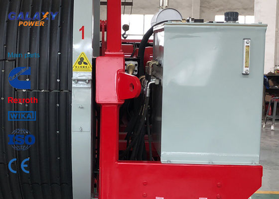 tensor hidráulico Max Intermittent Tension 2x45/1x90kN de 77kw 103hp imported Engine que amarra o equipamento