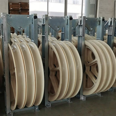 Bloco de cordas de condutor de alumínio de folha de nylon para construção de linhas elétricas
