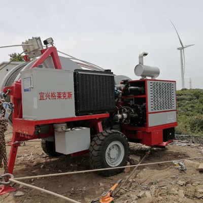 Esticador/Puxador Hidráulico Ajustável SA-ZY-30KN para Estiramento de Linhas de Transmissão 500KV