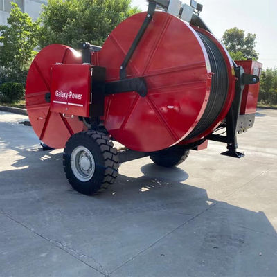 Maestros gêmeos 8 Ton Hydraulic Cable Tensioner Diesel imported Engine