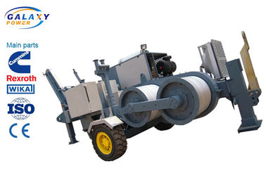 Maestro Puller Tensioner do gêmeo de 8 Ton Overhead Cable Stringing Equipment