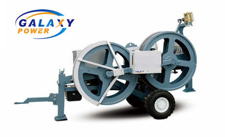 OPGW cabografam o equipamento hidráulico do tensor de 21mm imported Engine 1x50kn