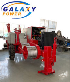 Linha máxima de 22 Ton Hydraulic Cable Puller Transmission que amarra o equipamento