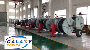 Linha de transmissão extrator do cabo de 138 quilovolts Opgw do equipamento de 4 toneladas
