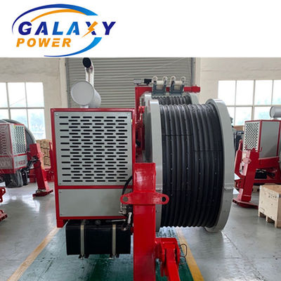 transmissão hidráulica do motor diesel do tensor 2x40 que amarra o equipamento