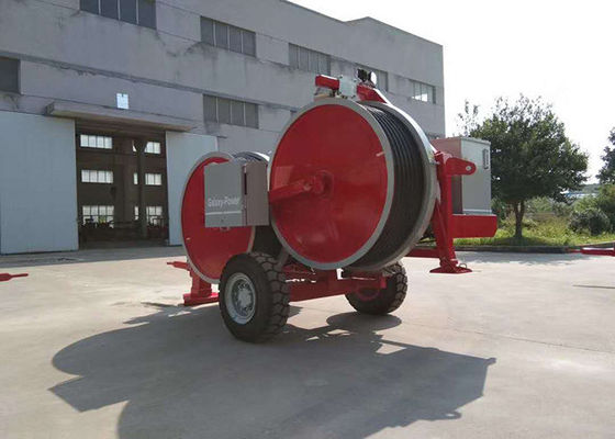 linha de transmissão diesel equipamento do tensor de 1x30KN 12kw (16hp) Hydrauic
