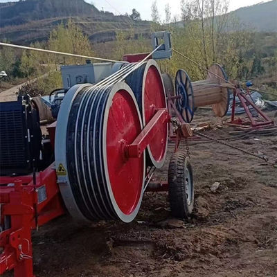 66KV que libera a máquina hidráulica do tensor de And Ground 1X30KN do condutor