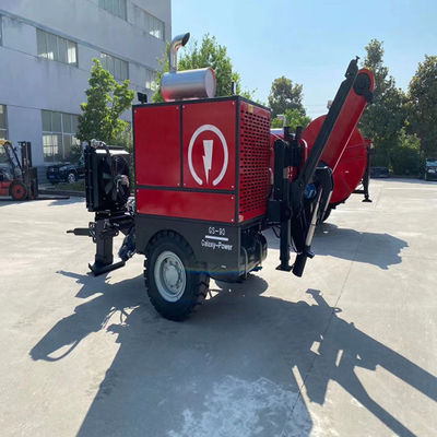 118kw (158hp) 9 máximos hidráulicos diesel Ton Cable Puller Stringing Equipment