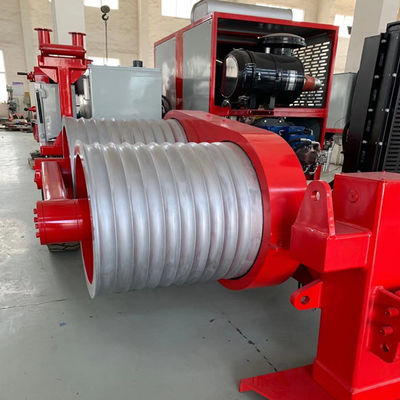 500KV máquina da transmissão ADSS 18 Ton Hydraulic Cable Puller Tensioner