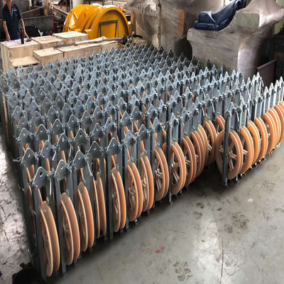 Linha de transmissão condutor Stringing Pulley Block do pacote da ferramenta único