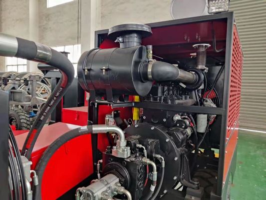 Linha de transmissão aérea da roda 90kN de Bull que amarra o equipamento