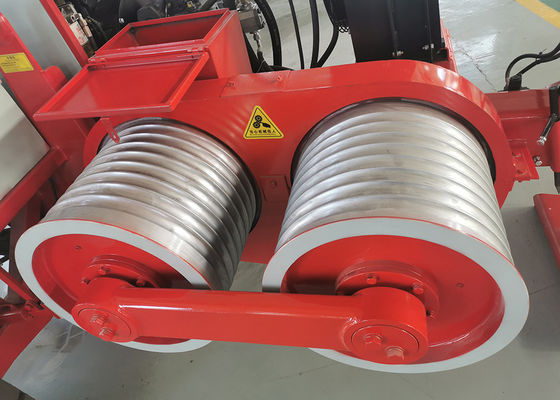 cabo 180kN elétrico de 750mm que puxa a máquina do guincho com o motor 325hp