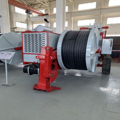 O gêmeo 400KV empacota o estabilizador dianteiro hidráulico de 12 Ton Overhead Line Stringing Equipment