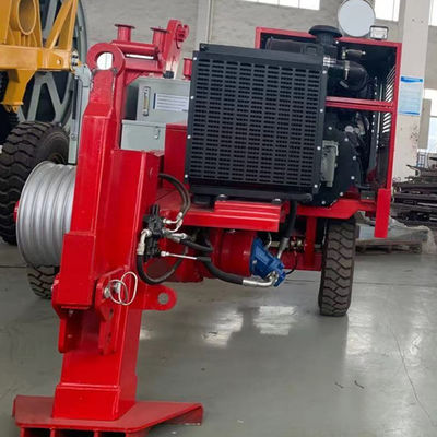 Extrator do cabo da linha elétrica SA-QY60 60KN da transmissão que amarra o equipamento
