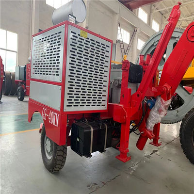 Linha de transmissão extrator de 4 toneladas do cabo de SA-QY40 OPGW que amarra o equipamento