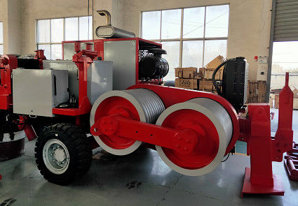 Linha de transmissão 120KN equipamento com número Max Speed 5km/h de 10 sulcos