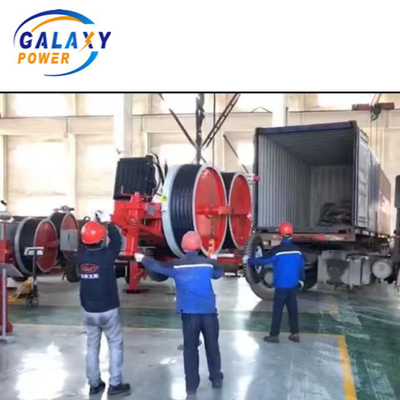 2.6km/H cabo de amarração hidráulico do equipamento 35KN que puxa o extrator de Teniosner da máquina